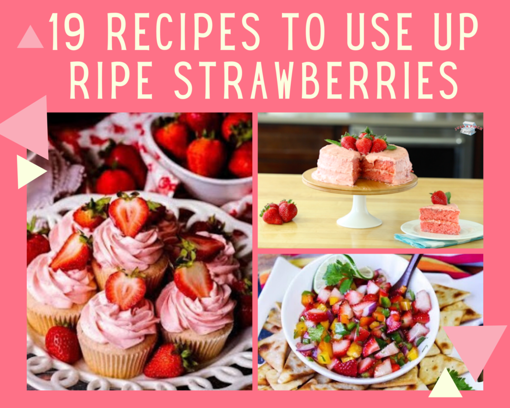 what to do with over ripe strawberries