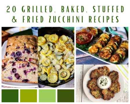 20 zucchini recipes