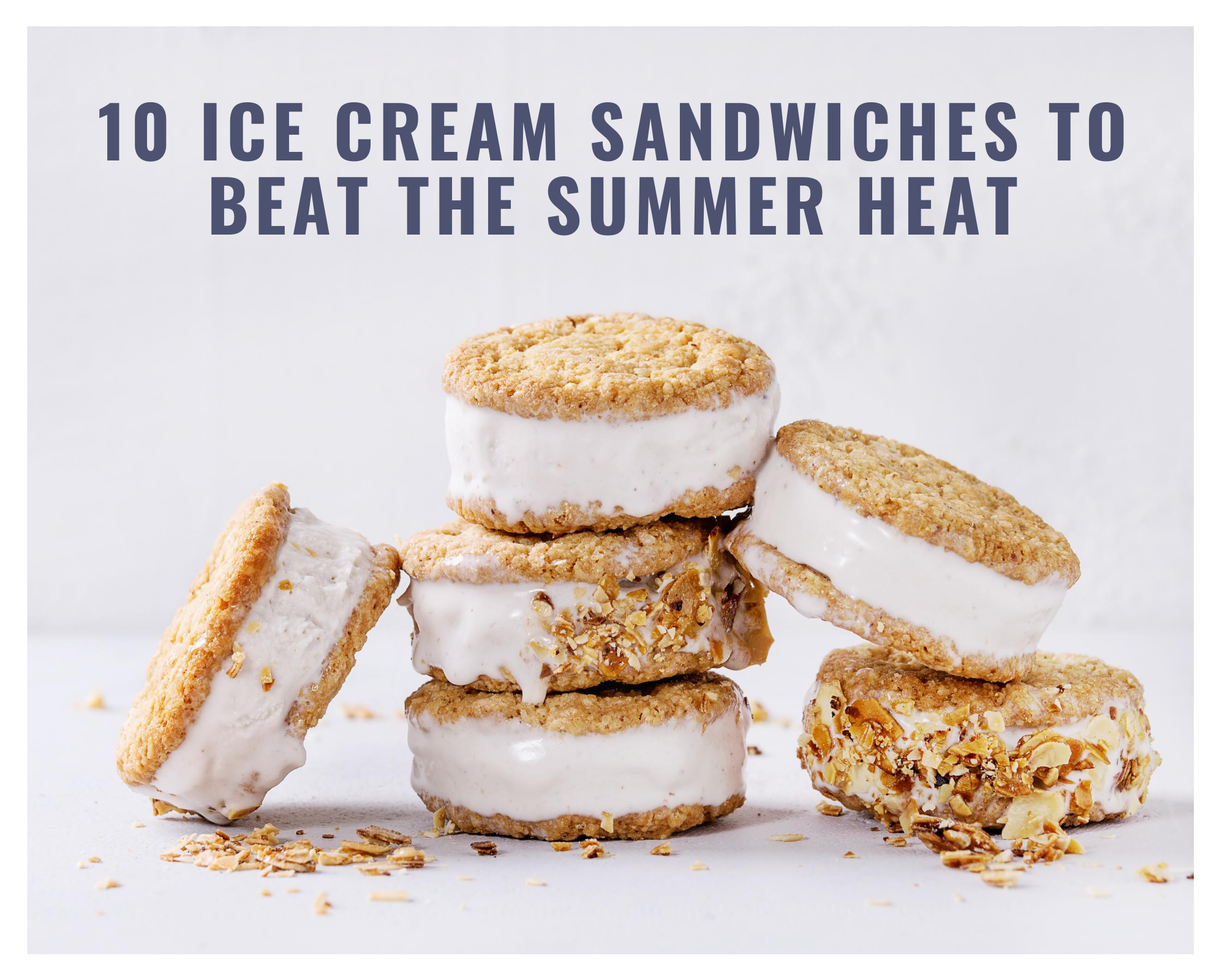 oatmeal ice cream sandwiches