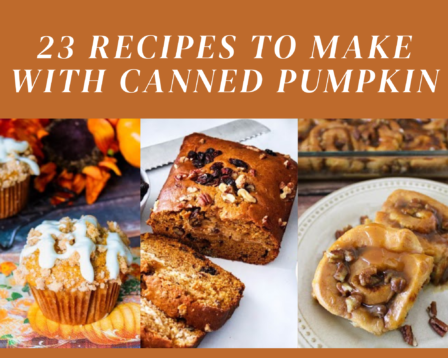 canned pumpkin recipes