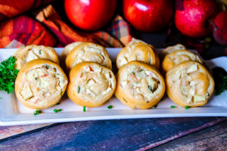 Savory Apple Pinwheels