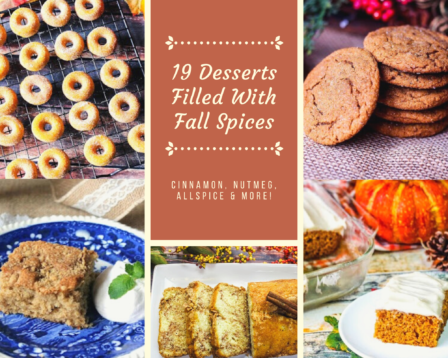 Pumpkin donuts, coffee cake, cinnamon bread, pumpkin cake and molasses cookies