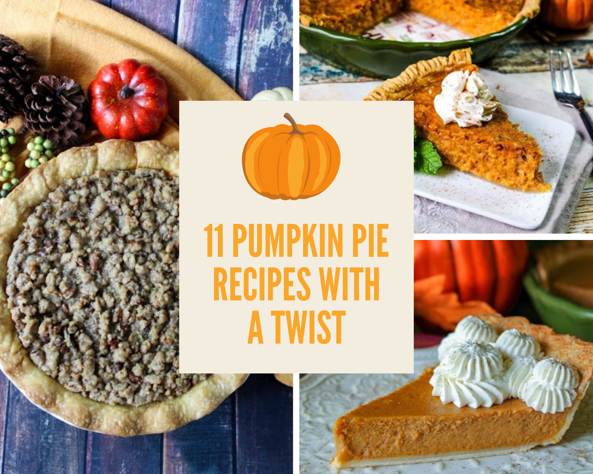 11 Pumpkin Pie Recipes With a Twist - Just A Pinch