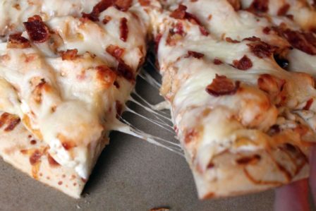 Chicken Bacon Ranch Pizza