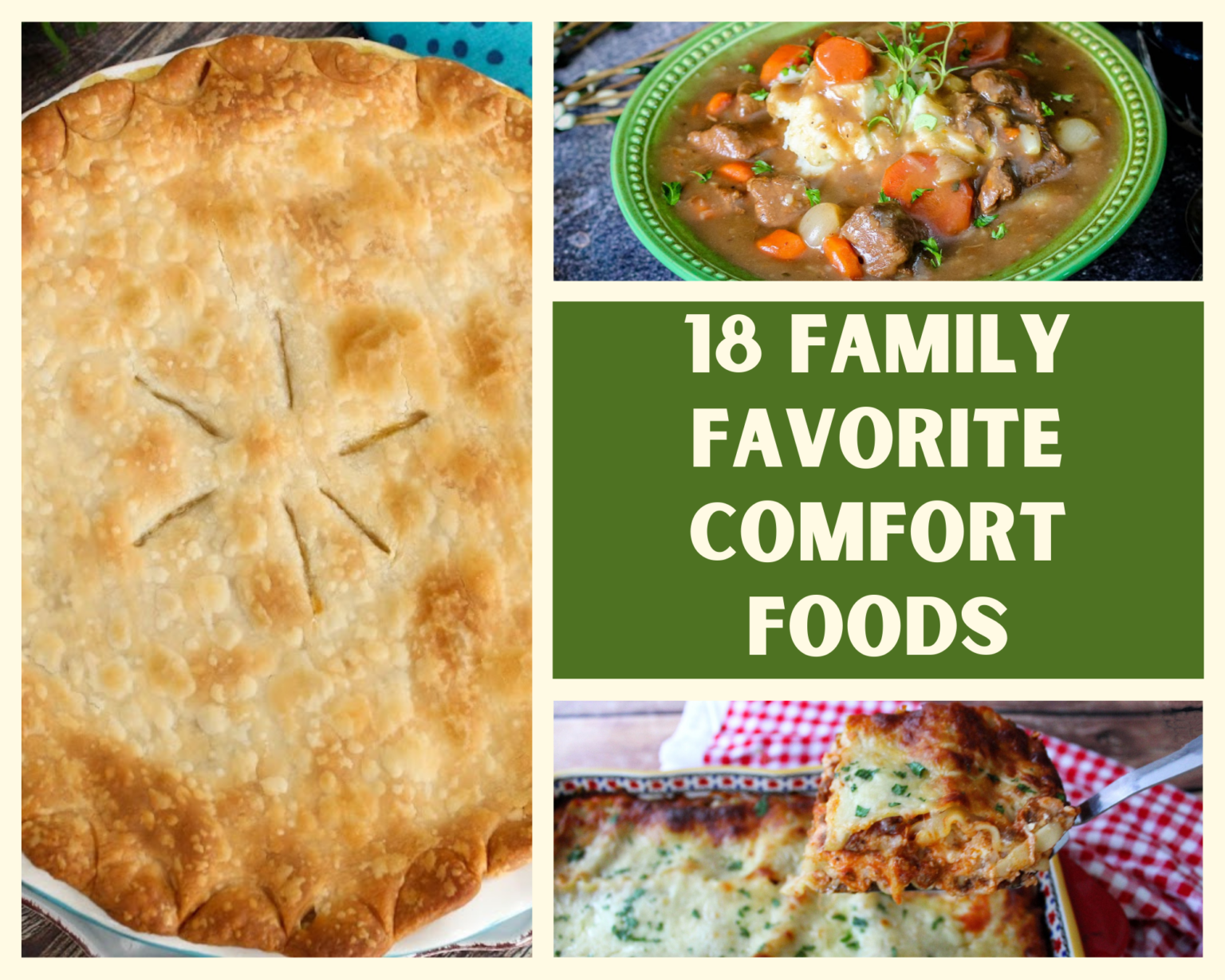 18 Family Favorite Comfort Foods - Just A Pinch Recipes