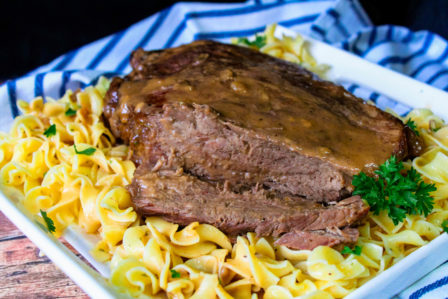 easy Crock Pot Roast With Gravy