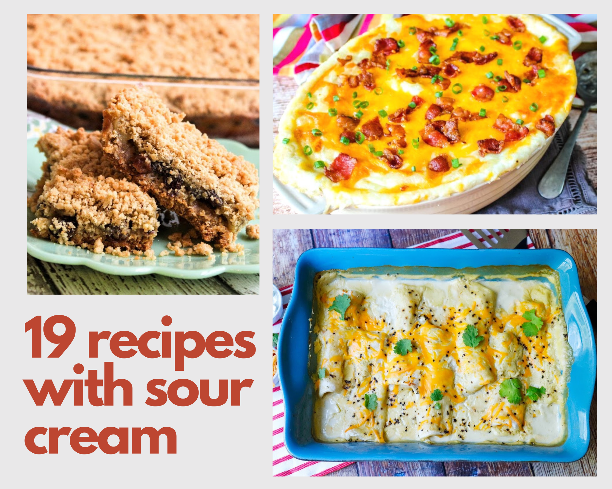 recipes with sour cream