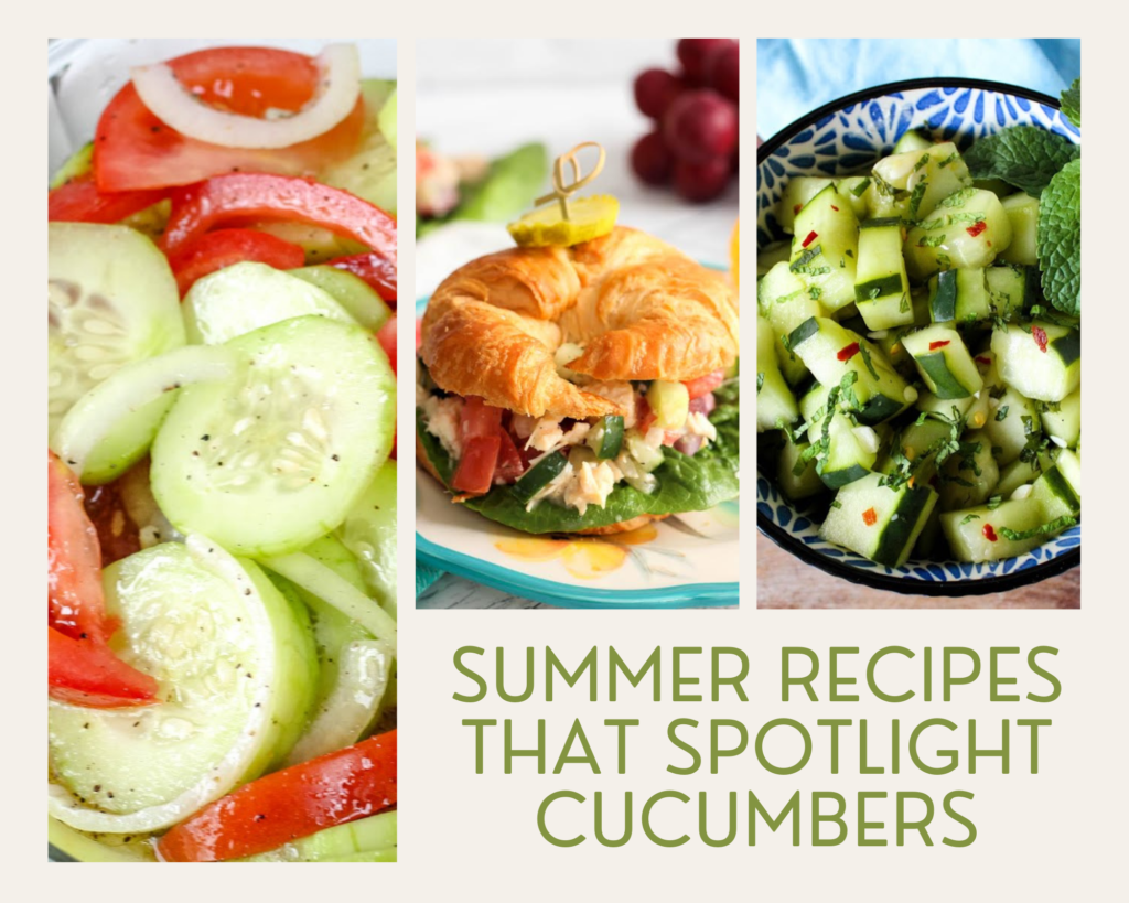 Summer Recipes That Spotlight Cucumbers - Just A Pinch