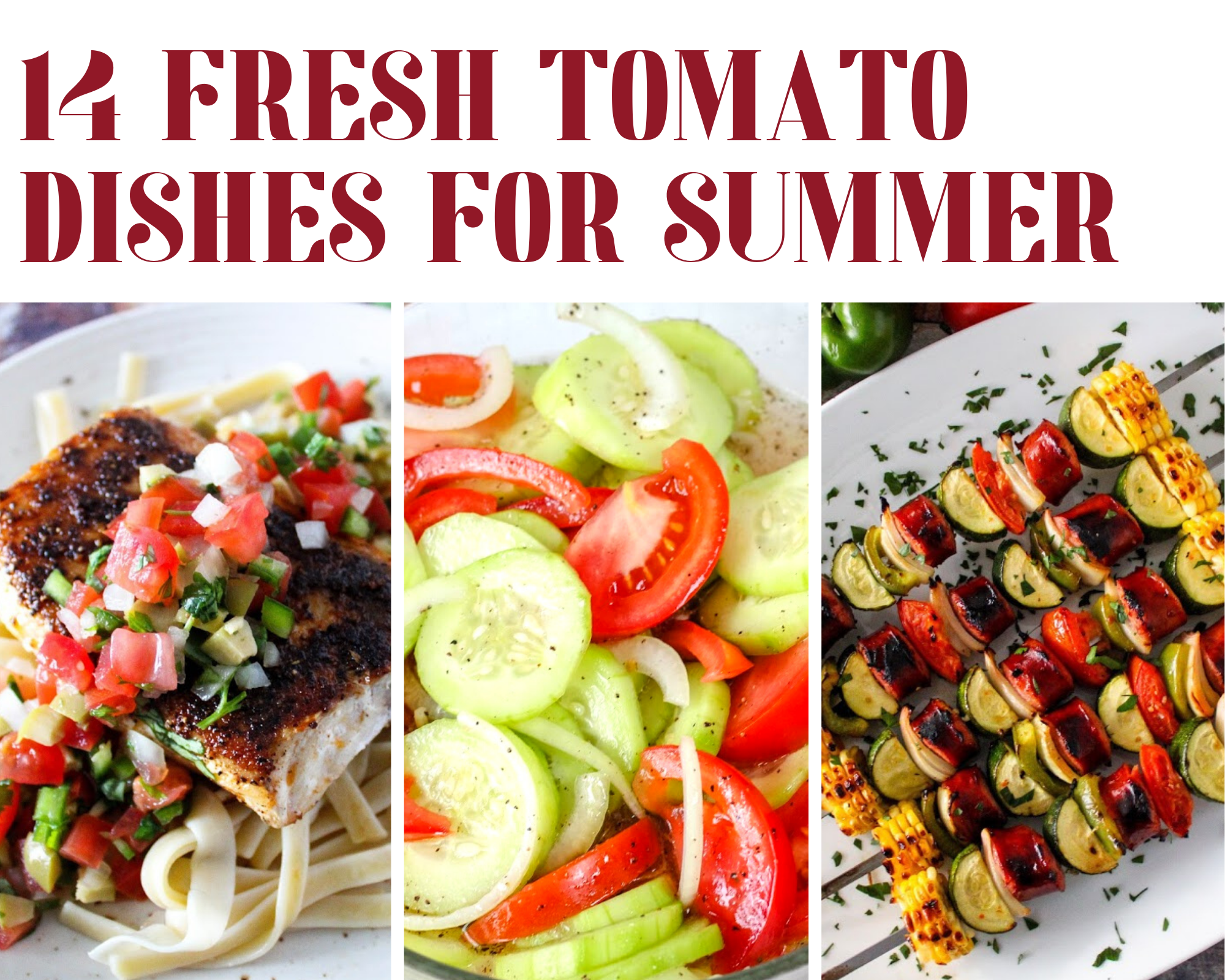 fresh tomato recipes for summer