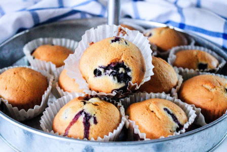 Blueberry Buttermilk Muffins