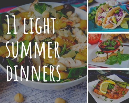 light summer dinner ideas