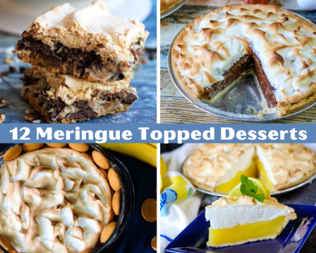 meringue topped desserts