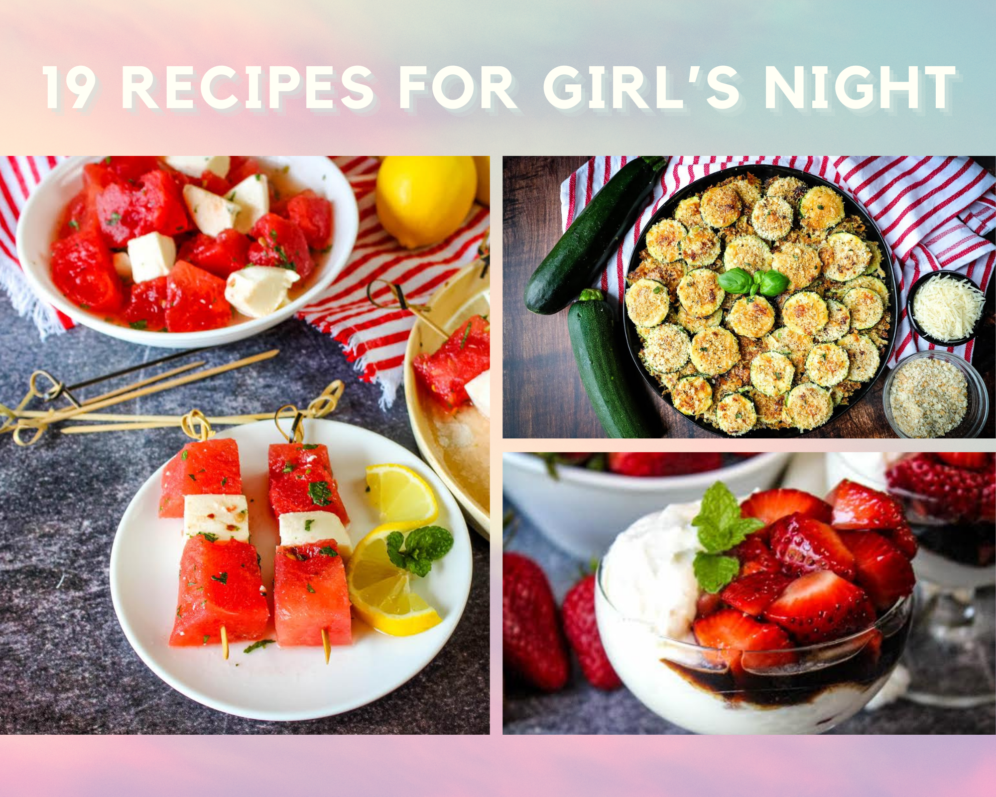 19 Recipes for Girls Night - Just A Pinch Recipes