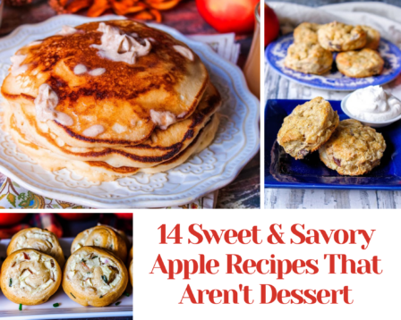 14 sweet and savory apple recipes