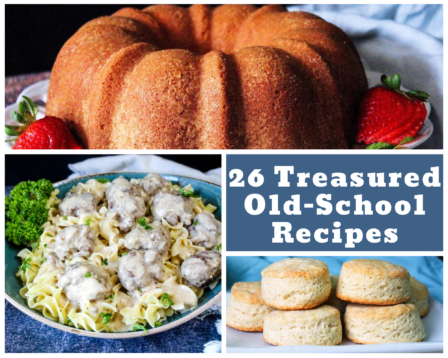 26 old school recipes