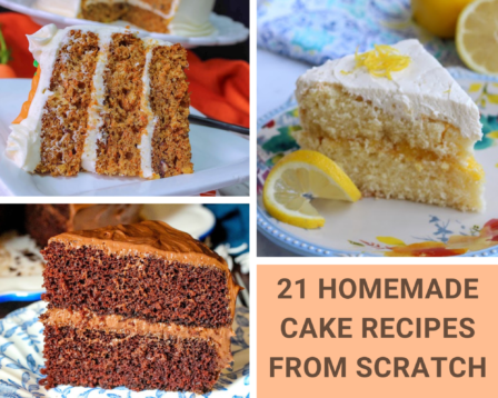 homemade cake recipes from scratch