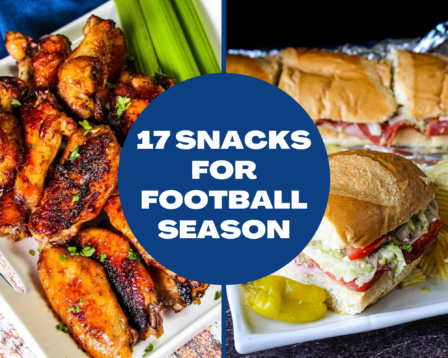 Chicken wings, hot hero sandwiches and more football foods!