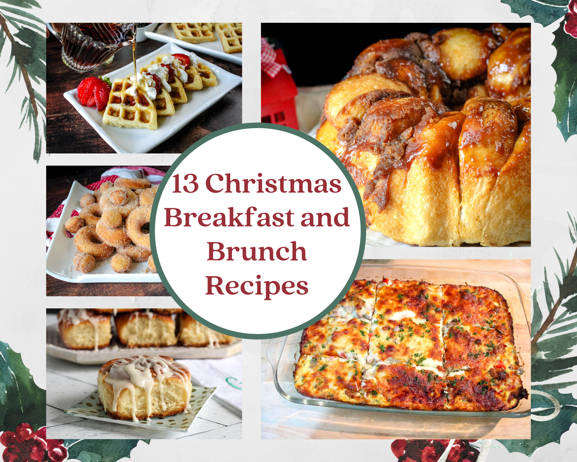 Christmas breakfast and brunch recipes