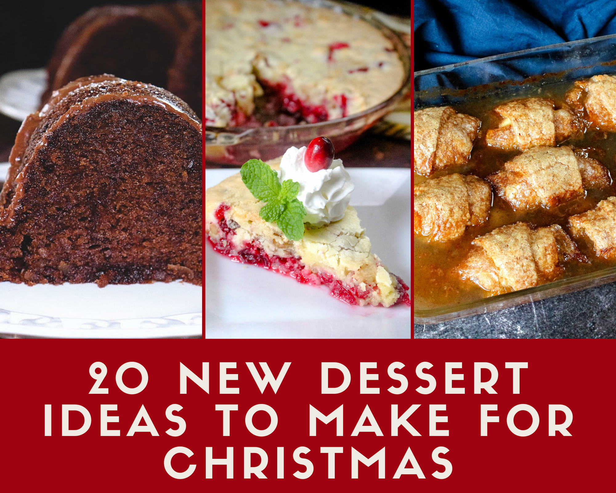 new dessert ideas for Christmas