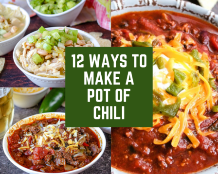 ways to make a pot of chili