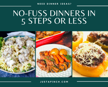 no-fuss dinner ideas