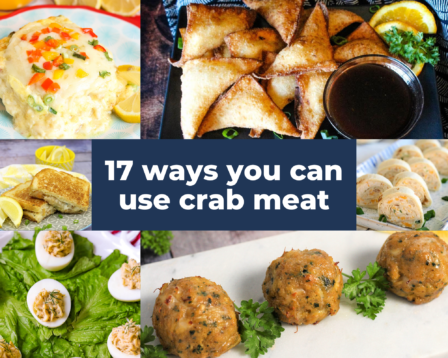 recipes that use crab meat