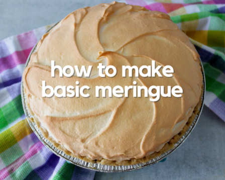 how to make meringue