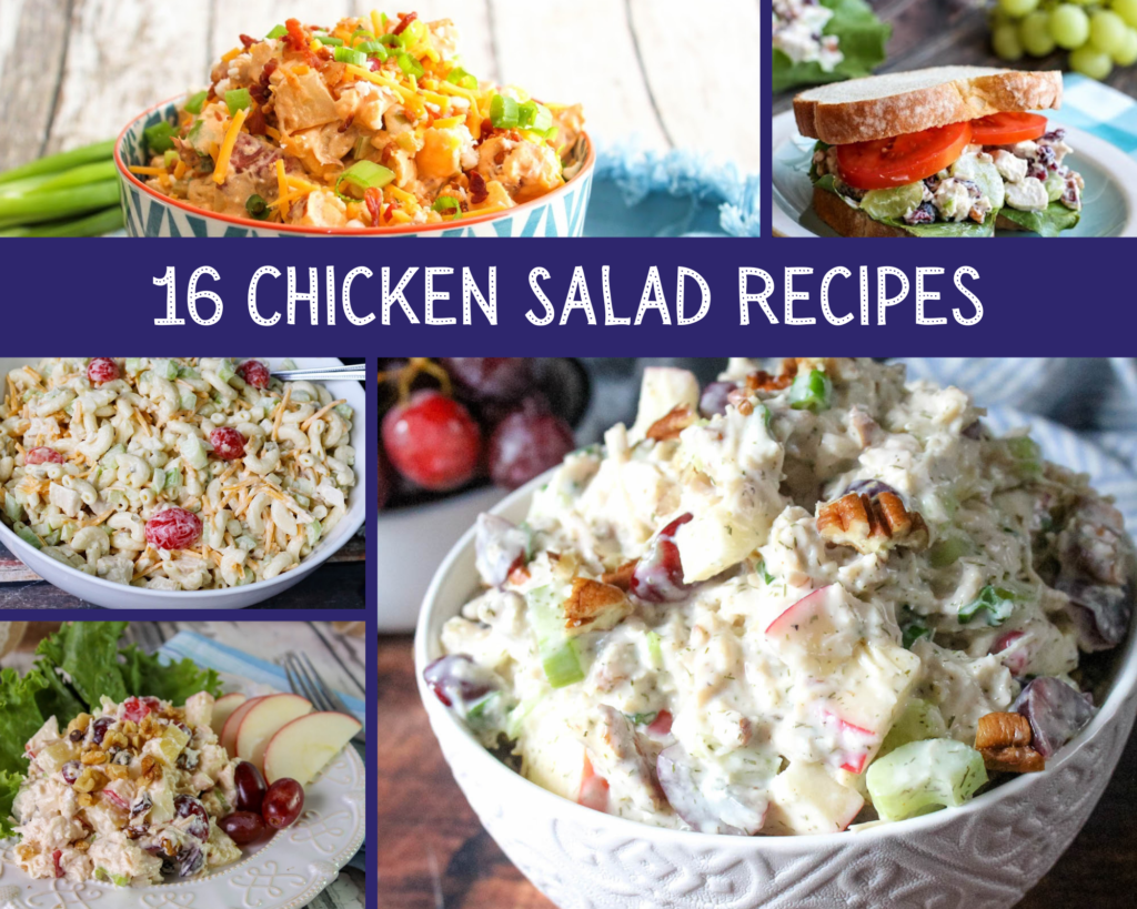 16 Chicken Salad Recipes - Just A Pinch