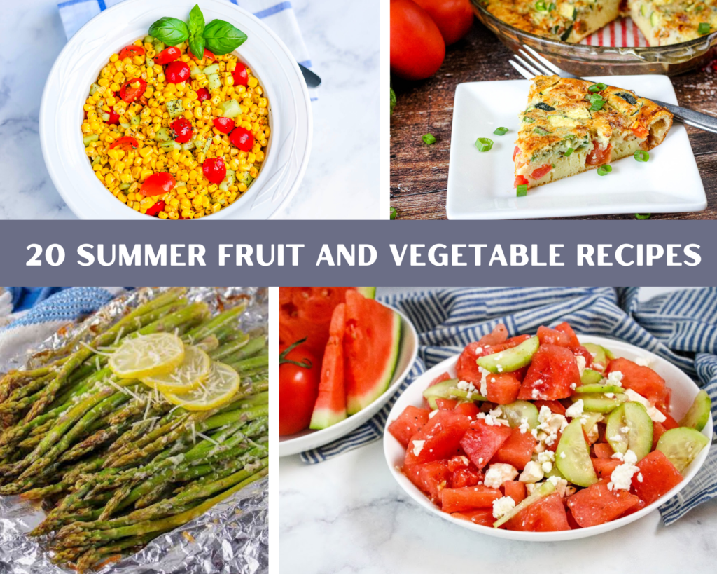 Summer Fruit And Vegetable Recipes Just A Pinch
