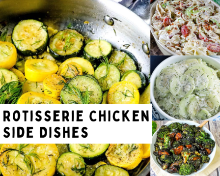 rotisserie chicken side dishes