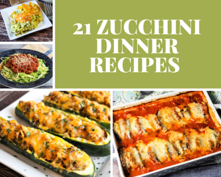 21 Zucchini Dinner Recipes - Just A Pinch