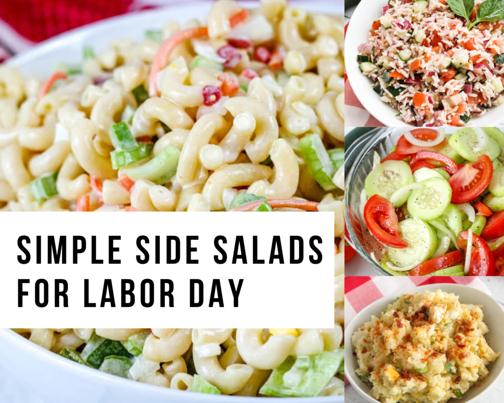 Simple Side Salads for Labor Day - Just A Pinch