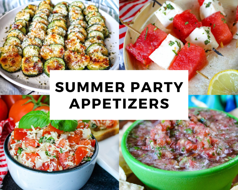 Summer Party Appetizers - Just A Pinch