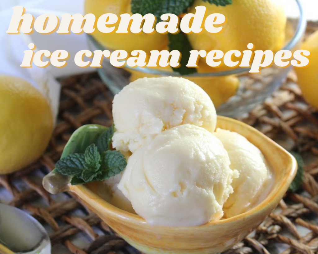 Homemade Ice Cream Recipes - Just A Pinch