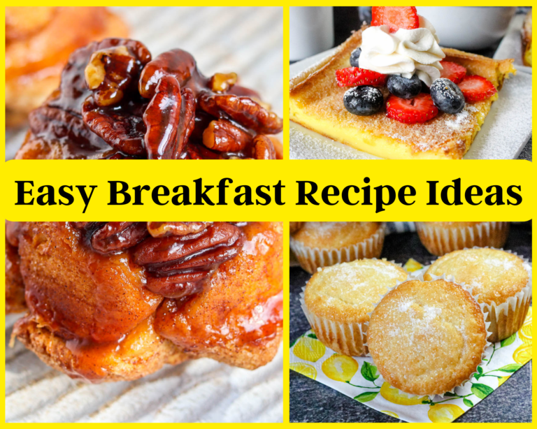 Easy Breakfast Recipe Ideas - Just A Pinch
