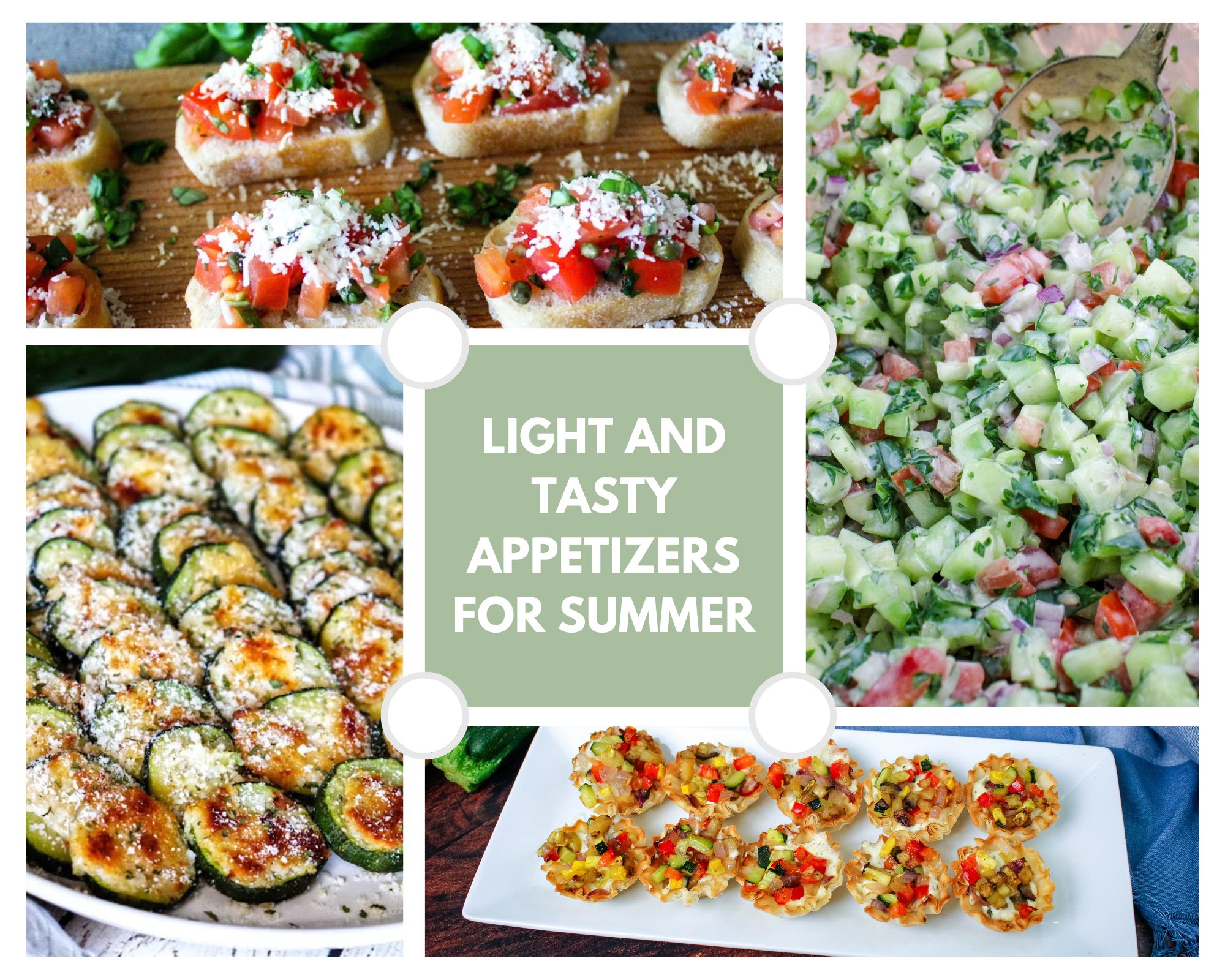 Light and Tasty Appetizers for Summer