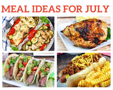 Meal Ideas for July