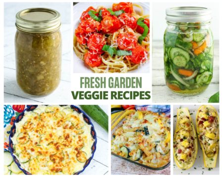 Fresh Garden Veggie Recipes