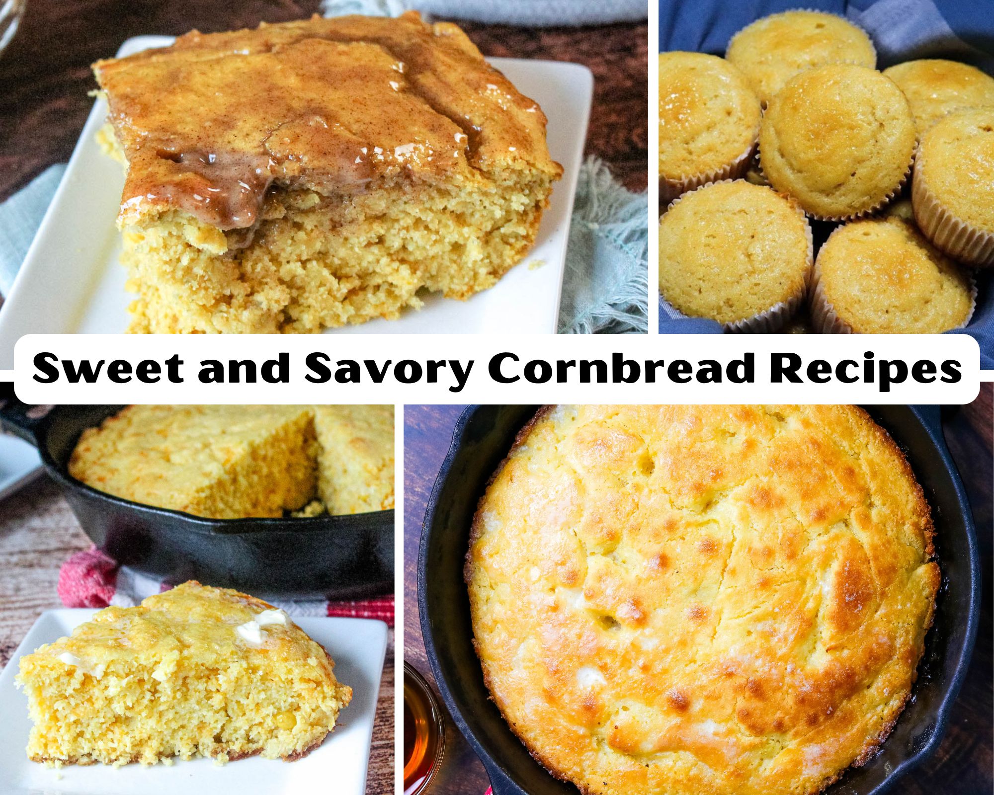 Sweet and Savory Cornbread Recipes