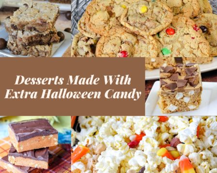 Desserts Made With Extra Halloween Candy