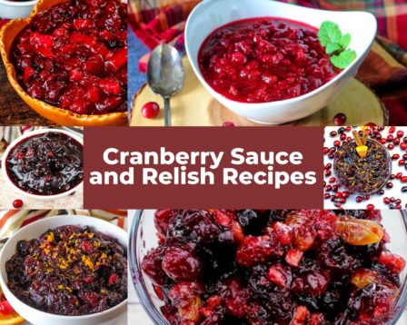 Cranberry Sauce and Relish Recipes