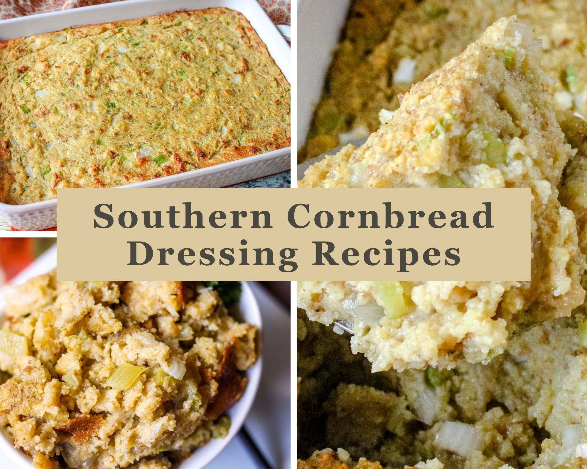 Southern Cornbread Dressing Recipes