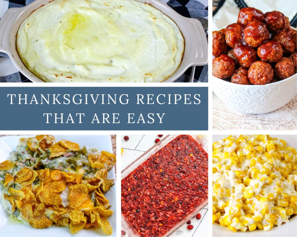 Thanksgiving Recipes That Are Easy