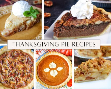 Thanksgiving Pie Recipes