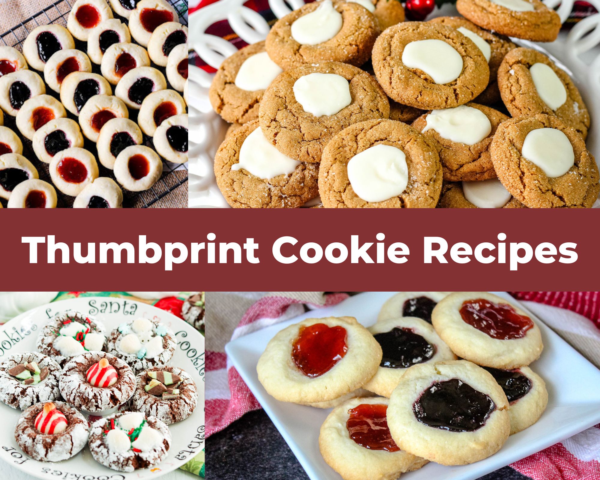 Thumbprint Cookie Recipes