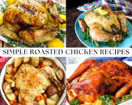 Simple Roasted Chicken Recipes