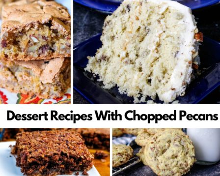 Dessert Recipes With Chopped Pecans